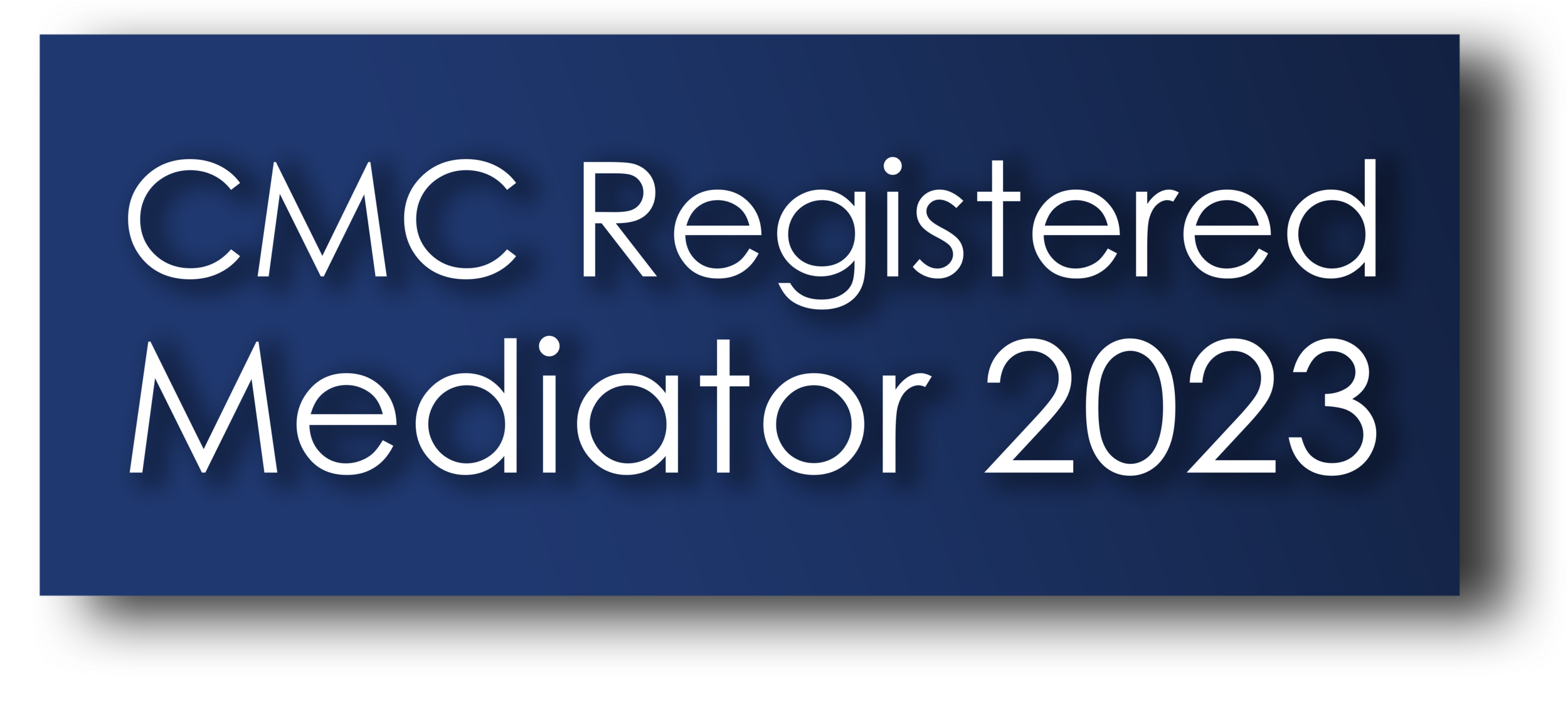 CMC Registered Mediator 2023